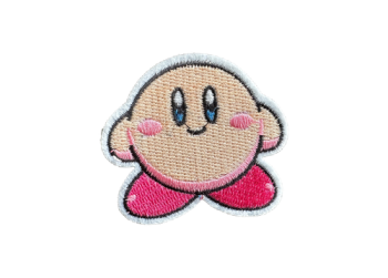 Kirby Nintendo Embroidered Patch