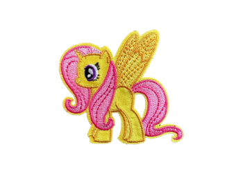 My Little Pony Embroidered Patch - Fluttershy