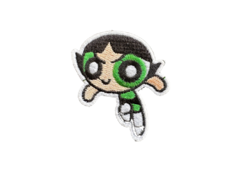 Powerpuff Girls Embroidered Patch - Buttercup #2