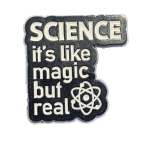 Science Is Magic Enamel Pin / Badge