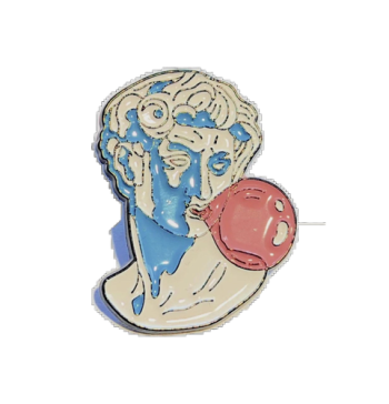 David (Michelangelo) Enamel Pin / Badge