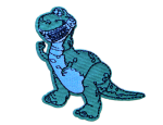 T Rex Embroidered Patch - Toy Story
