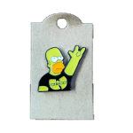 Rock&Roll Homer Enamel Pin / Badge