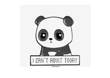 I Can't Adult Today Enamel Pin / Badge