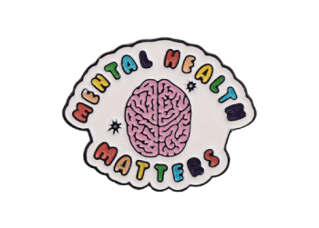Mental Health Matters Enamel Pin / Badge