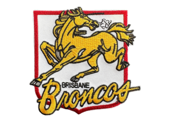 Brisbane Broncos NRL Embroidered Patch