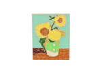 Van Gogh Three Sunflowers Enamel Pin / Badge