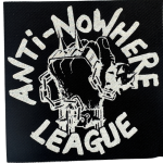 Anti Nowhere League Cloth Punk Patch