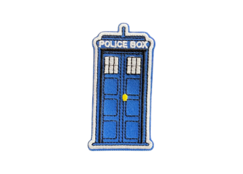 Dr Who Tardis Embroidered Patch