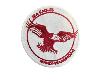 Manly-Warringah Sea Eagles NRL Embroidered Patch
