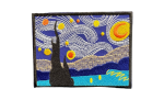 Vincent Van Gogh Starry Night Embroidered Patch