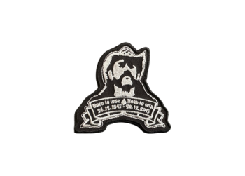 Motorhead Embroidered Patch - Lemmy Kilmister