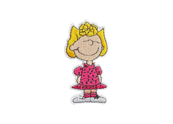 Sally from Charlie Brown Embroidered Patch-1