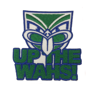 Auckland Warriors Up The Wahs Embroidered Patch