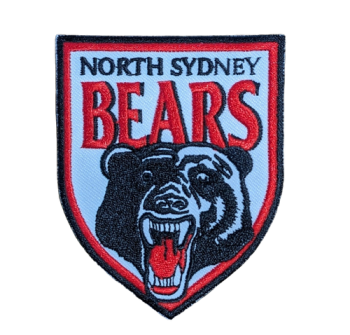 NRL North Sydney Bears Embroidered Patch