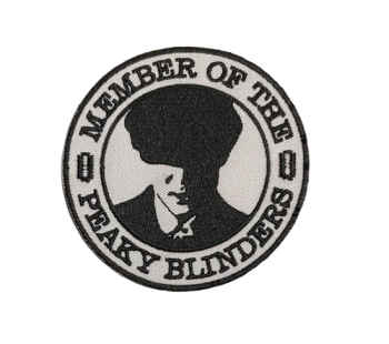 Peaky Blinders Embroidered Patch - 'Member of the Peaky Blinders'
