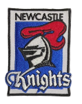 Newcastle Knights NRL Embroidered Patch