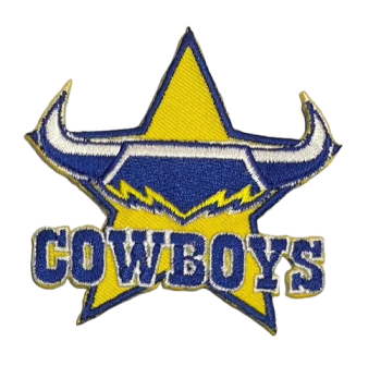 North Queensland Cowboys NRL Embroidered Patch
