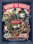 Guns N Roses Lithograph Poster - Auckland 2022