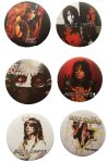 Alice Cooper Badge / Button Set - 6 badges!