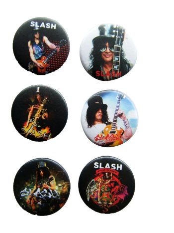 Slash Badge / Button Set #2 - 6 badges!