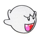 Super Mario - Ghost Embroidered Patch