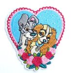 Lady and the Tramp Embroidered Patch