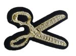 Sewing Scissors Embroidered Patch