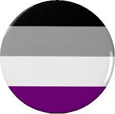 Asexual Queer Pin Badge / Button  - LGBTQ Pride