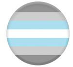 Demiboy Pin Badge / Button - LGBTQ Pride