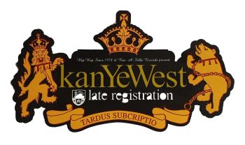 Kanye West - Late Registration Sticker