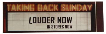Taking Back Sunday - Louder Now Sticker