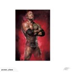 The Rock Dwayne Johnson Poster - WWE - p132