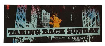 Taking Back Sunday Sticker