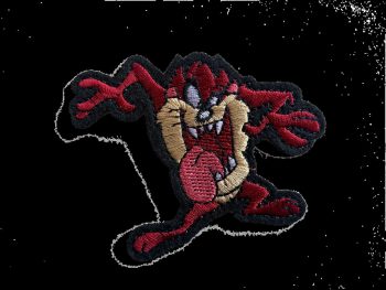 Tasmanian Devil 'Taz' Embroidered Patch #2