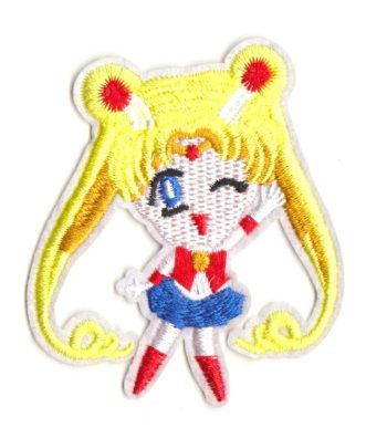 Sailor Moon Embroidered Patch