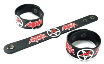 Anthrax Rubber Bracelet