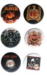 Slayer Badge Button Set #2 - 6 badges!