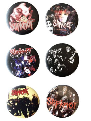 Slipknot Badge Button Set #1 - 5 badges!