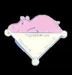 Hippopotenuse Enamel Pin / Badge
