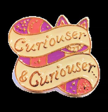 Cheshire Cat Enamel Pin / Badge