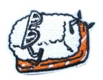 Sleepy Sushi Embroidered Patch