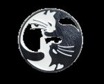 Ying&Yang Cats Enamel Pin / Badge