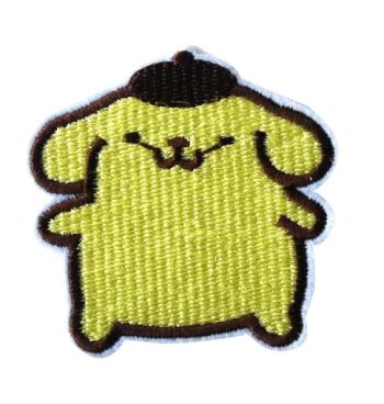 Puppy with Beret Embroidered Patch
