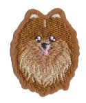 Pomeranian Embroidered Patch
