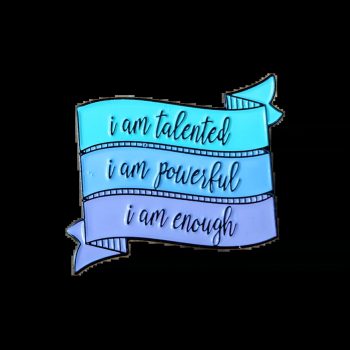 I'am Affirmations Enamel Pin / Badge