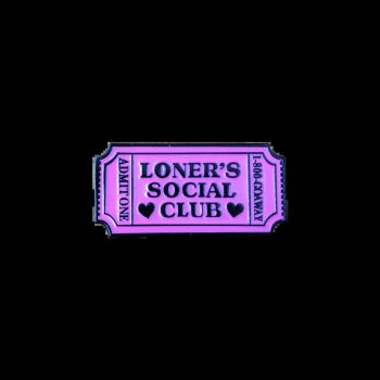 Loners Social Club Enamel Pin / Badge