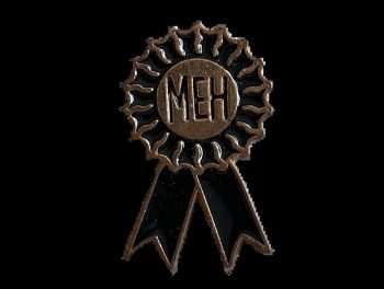 Meh Award Enamel Pin / Badge