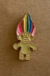 Rainbow Troll Enamel Pin / Badge