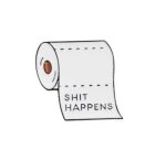 Shit Happens Enamel Pin / Badge